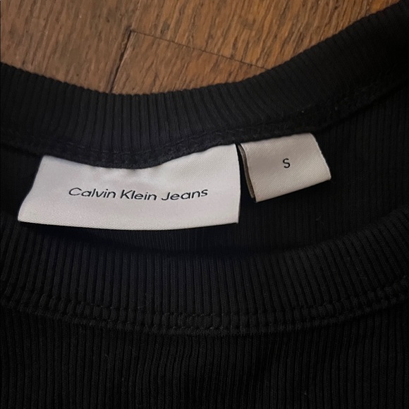 Calvin Klein Black Sleeveless Tank Top - S - Picture 2 of 3